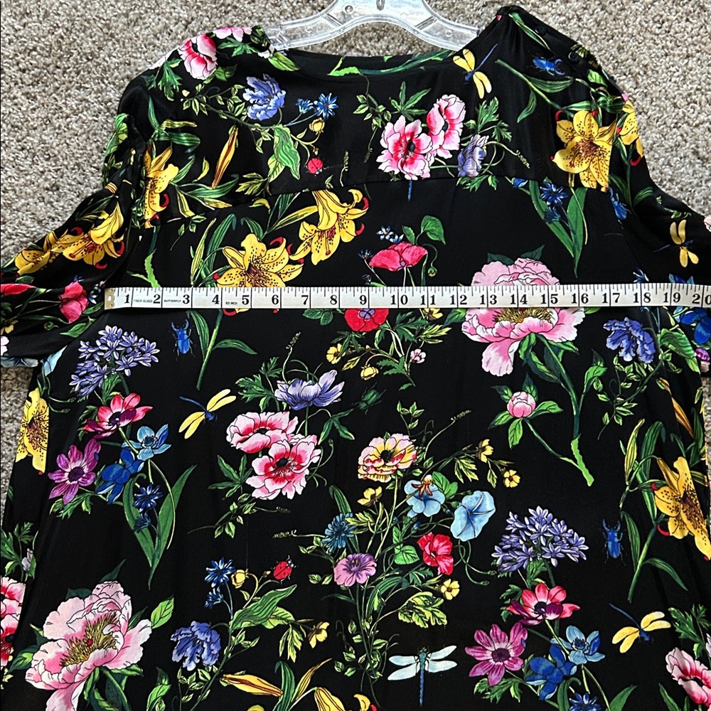 H &M Floral Long Sleeve Dress - Picture 2 of 3